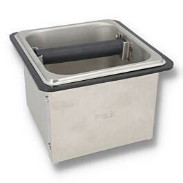 Counter Top Knock Box with Removeable Knock BAR - commercial coffee spare part