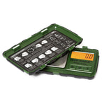 TUFF-WEIGH SCALES 1000 X 0.1 GRAM - WITH IMPACT RESISTANT CASE - GREEN