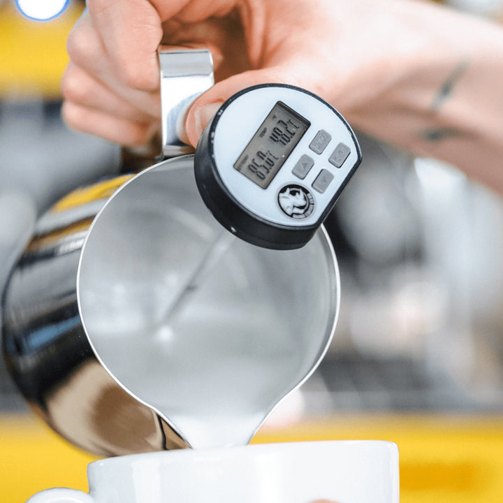 RHINO BARISTA DIGITAL SET TEMPERATURE BEEPING THERMOMETER - 5 INCH