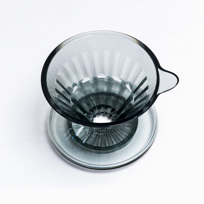 TIMEMORE CRYSTAL EYE 02 DRIPPER 2-4 CUPS - TRANSPARENT BLACK