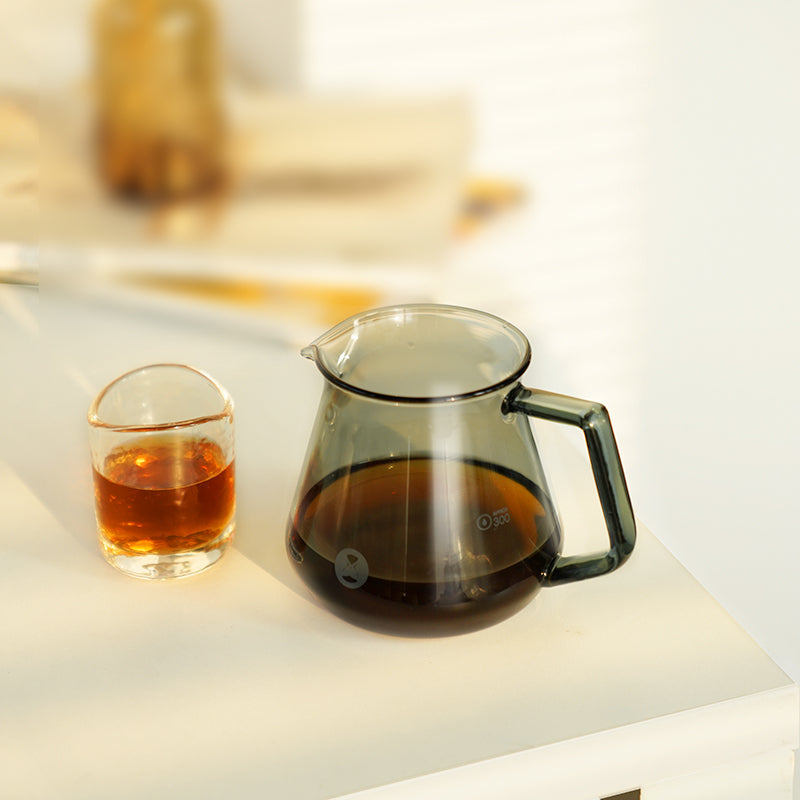 TIMEMORE COFFEE SERVER 360ML - TRANSPARENT BLACK
