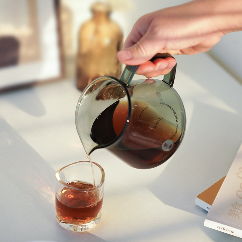 TIMEMORE COFFEE SERVER 360ML - TRANSPARENT BLACK