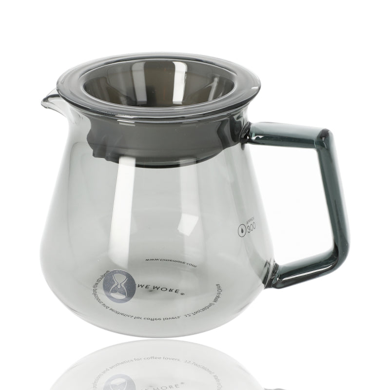 TIMEMORE COFFEE SERVER 360ML - TRANSPARENT BLACK