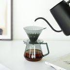 TIMEMORE COFFEE SERVER 600ML - TRANSPARENT BLACK