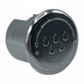 VALVE KNOB LID - CHROME
