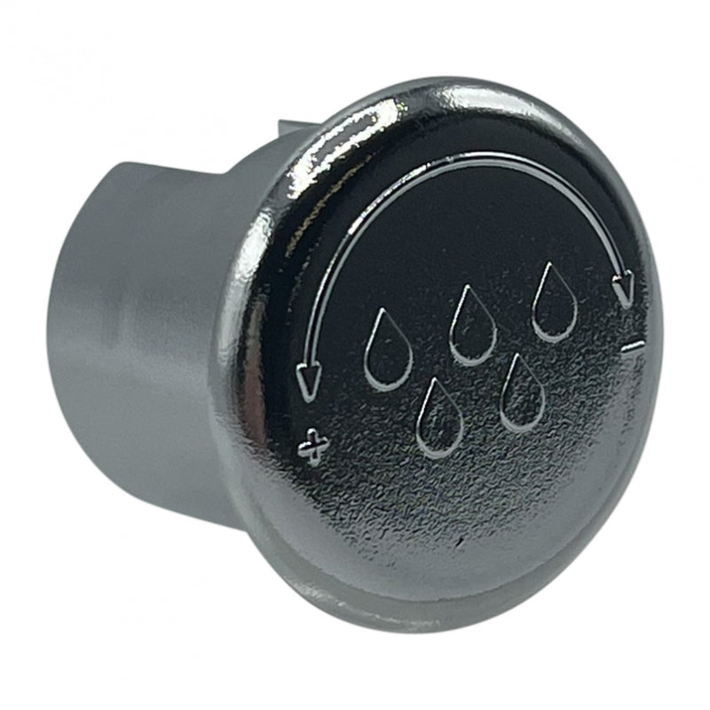 VALVE KNOB LID - CHROME