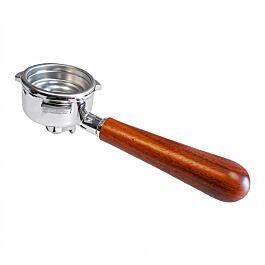 LA SAN MARCO ECO SINGLE FILTERHOLDER COMPLETE - WALNUT HANDLE