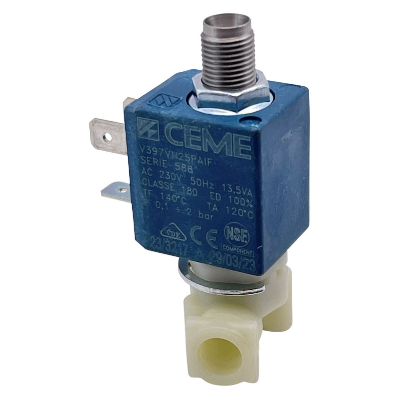 CEME 3 WAY SOLENOID VALVE 230V 1/8 2.5MM VITON