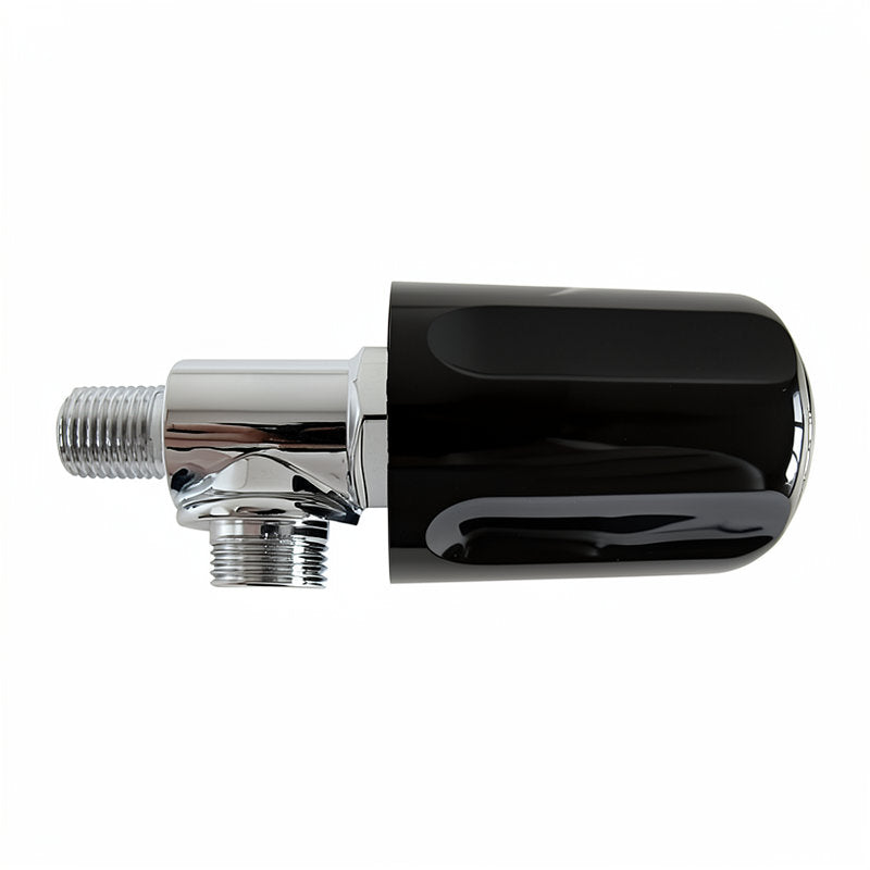 STEAM/WATER VALVE - CHROME WITH COMPACT STYLE KNOB
