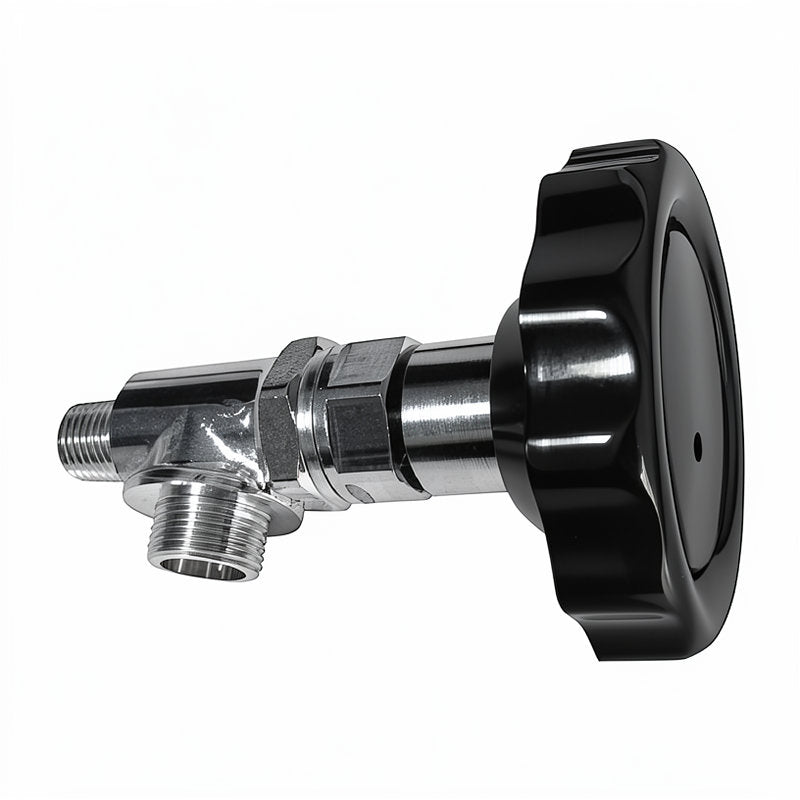 K4 STEAM / WATER VALVE BLACK KNOB
