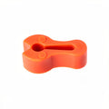 STEAM TUBE ANTI SCORCH CLIP 8MM - ORANGE