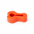 STEAM TUBE ANTI SCORCH CLIP 10MM - ORANGE