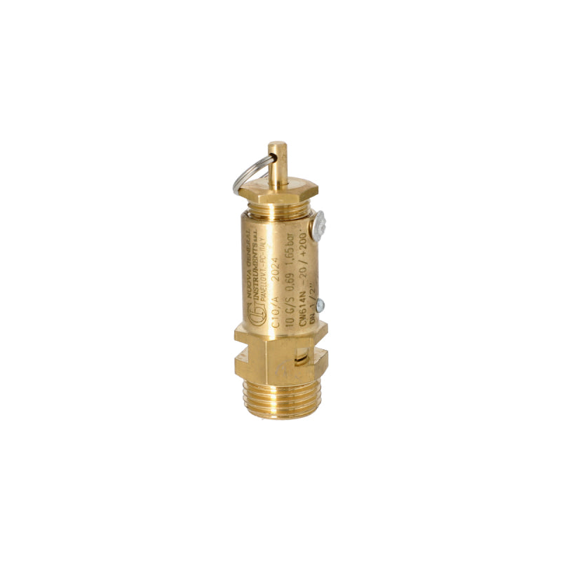 1/2 SAFETY VALVE 1.65 BAR CERTIFIED
