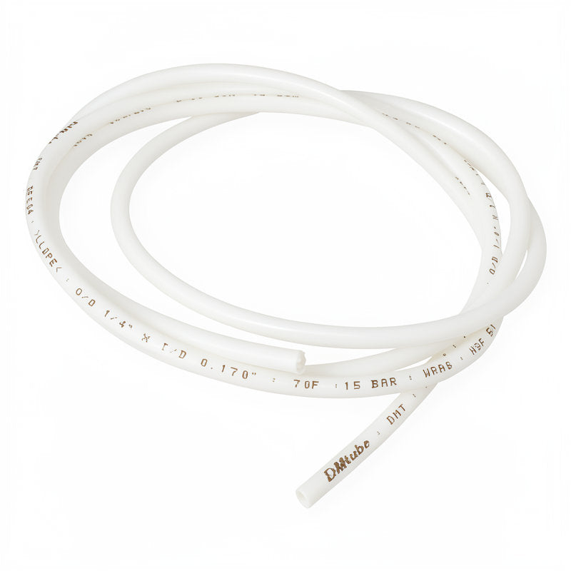 LLDPE HOSE 1/4 - WHITE - 1M