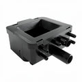 SANREMO PLASTIC WASTE BOX WITH LID