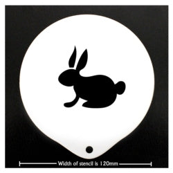 EASTER BUNNY STENCIL