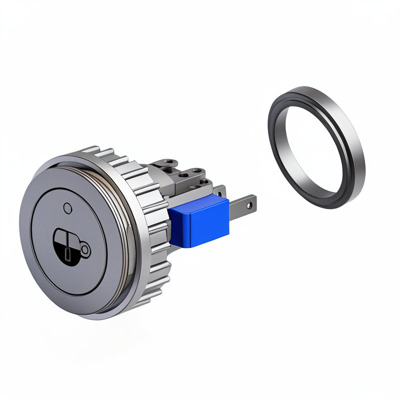 LA MARZOCCO  HOT WATER SWITCH WHITE LED WITH RISER