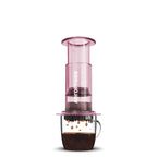 AEROPRESS CLEAR PINK COFFEE MAKER