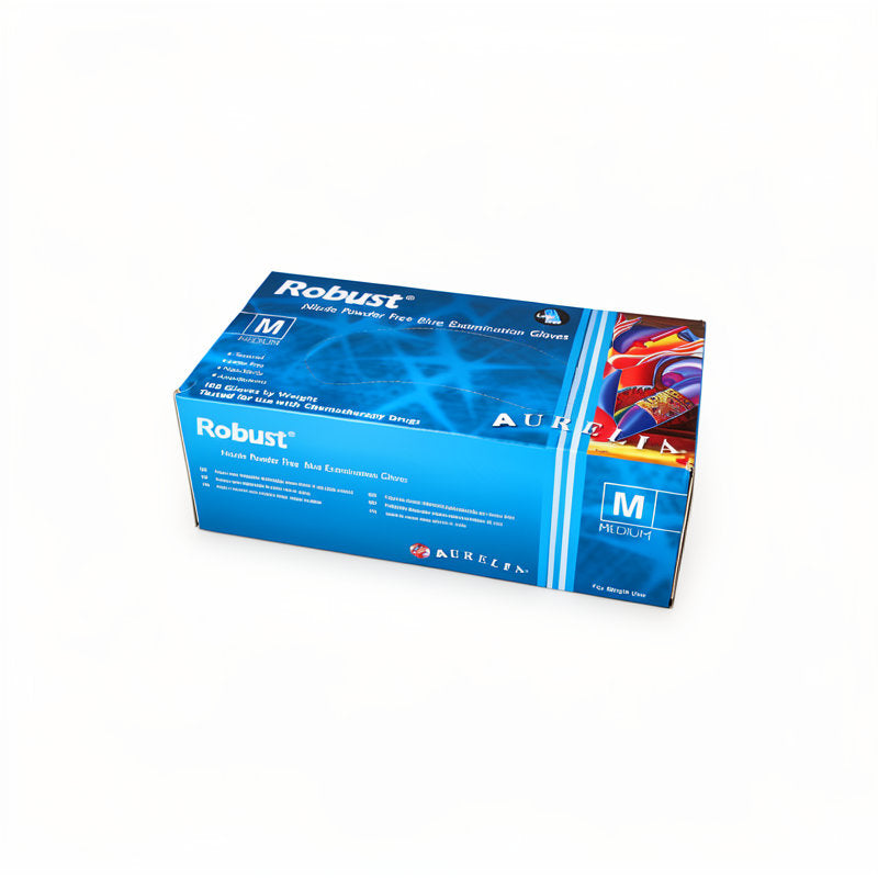 NITRILE GLOVES MEDIUM - BOX OF 100