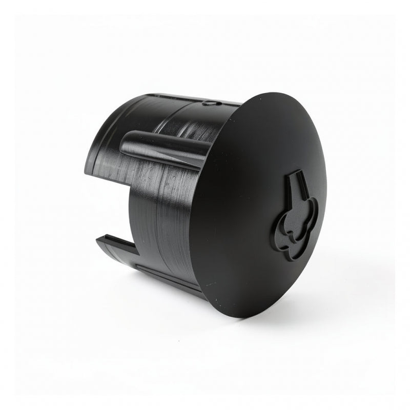BLACK STEAM KNOB LID