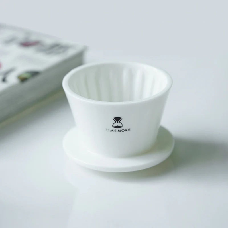 TIMEMORE CERAMIC B75 DRIPPER WHITE