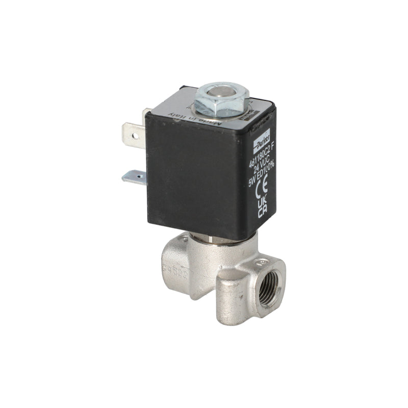 LUCIFER 2 WAY SOLENOID VALVE 24V 1/8 1.8MM 5W - CIMBALI