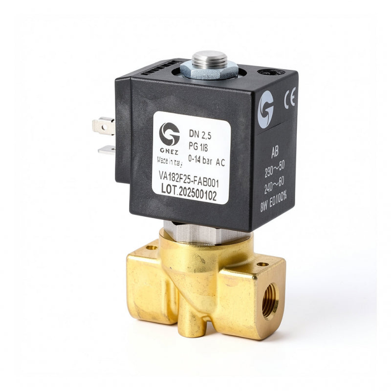 GHEZ 2 WAY SOLENOID VALVE 230V 1/8 2.5MM VITON