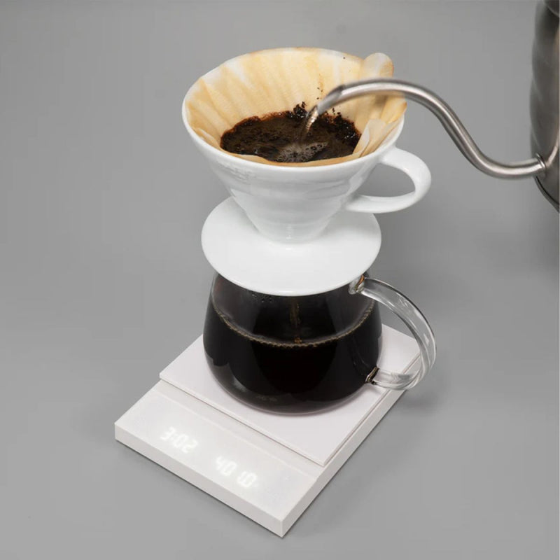 HARIO POLARIS COFFEE SCALE - WHITE