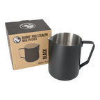 RHINO PRO STEALTH MILK PITCHER 1000ML - BLACK