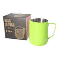 JAGUAR MILK ID S/S INTERIOR MILK FOAMING JUG - 1 LITRE GREEN