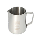 JAGUAR NAMED MILK FOAMING JUG WITH ETCHED VOLUME MEASURES - 0.6 LITRE 'SOYA'