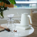 TIMEMORE FISH SMART PRO ELECTRIC POUR OVER KETTLE - WHITE 900ML
