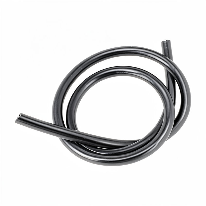 SILICONE HOSE 6MM X 10MM - BLACK