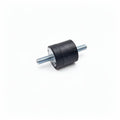 RUBBER SHOCK ABSORBER 15 X 15MM -  M4 X 14MM