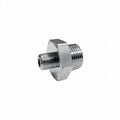 CONNECTOR 3/8M 1/8M FOR STEAM/WATER TUBE - NSF CHROME