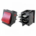 RED PUSH BUTTON HOLE 30 X 22MM