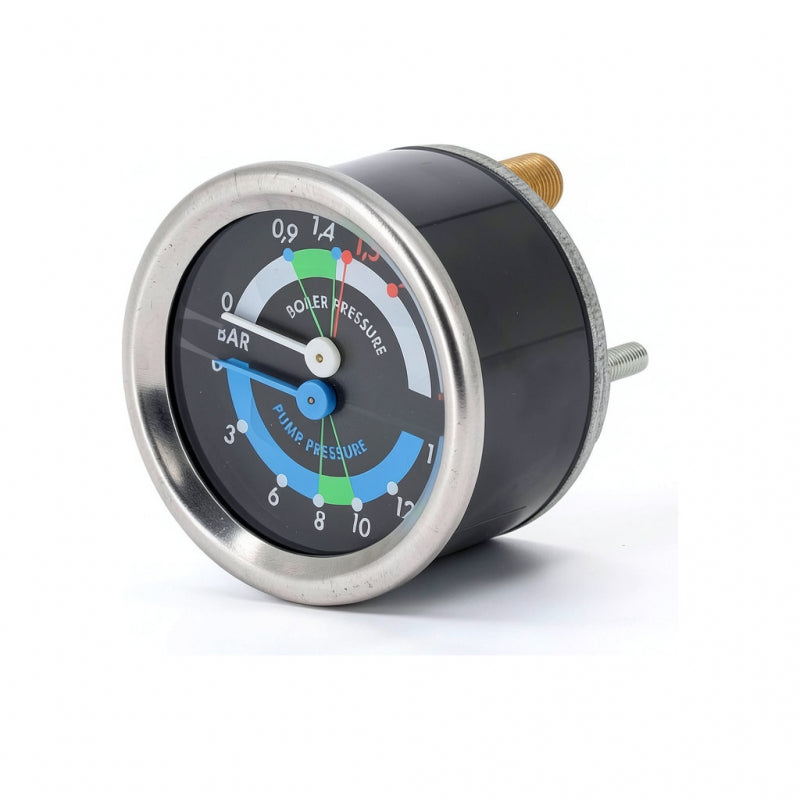 DUAL PRESSURE GAUGE 60MM