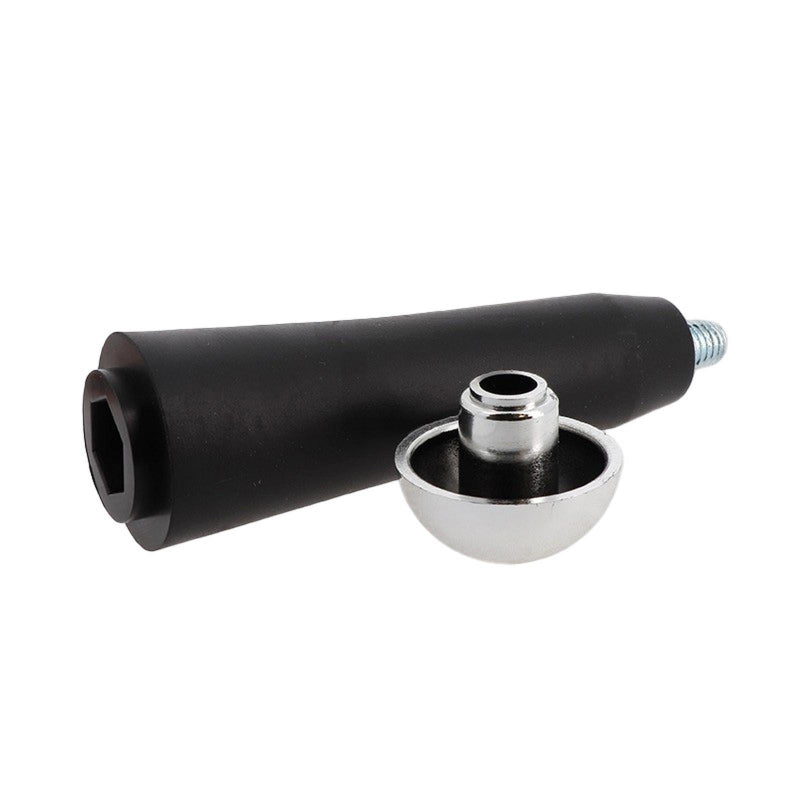 SOFT TOUCH FILTERHOLDER HANDLE TORPEDO M10 WITH CROMED PLUG