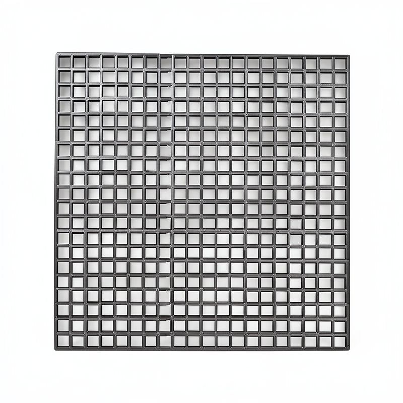 WARMING CUP GRID 310 X 310MM BLACK - POLYPROPYLENE