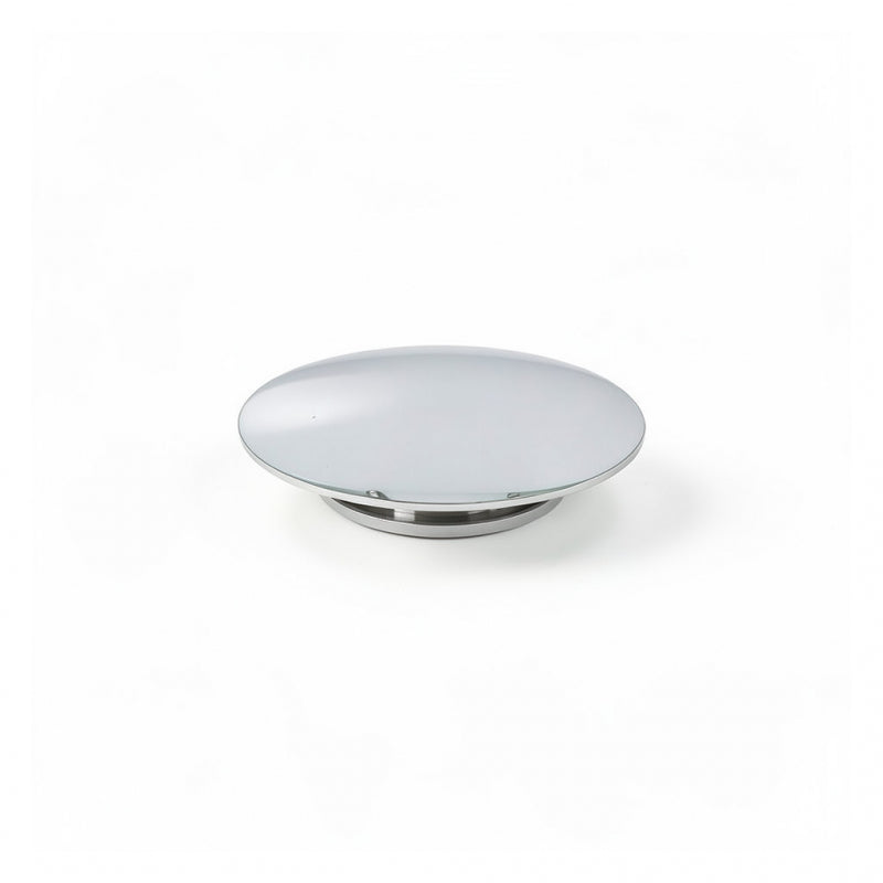 E61 VALVE KNOB CAP CHROME PLATED BRASS