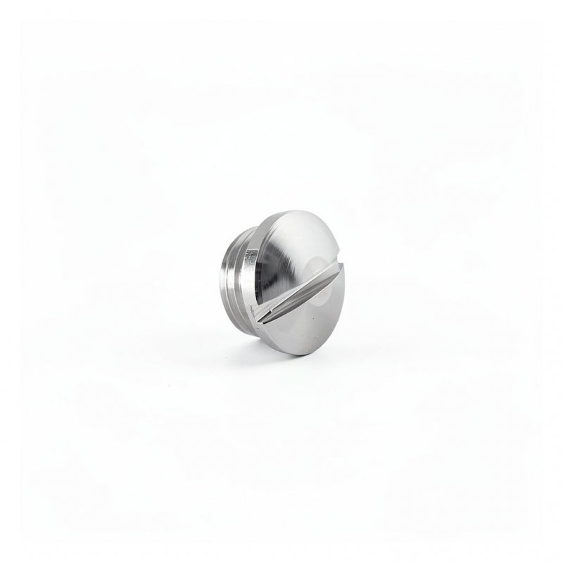 DOUBLE SPOUT COVER CHROMED SCREW