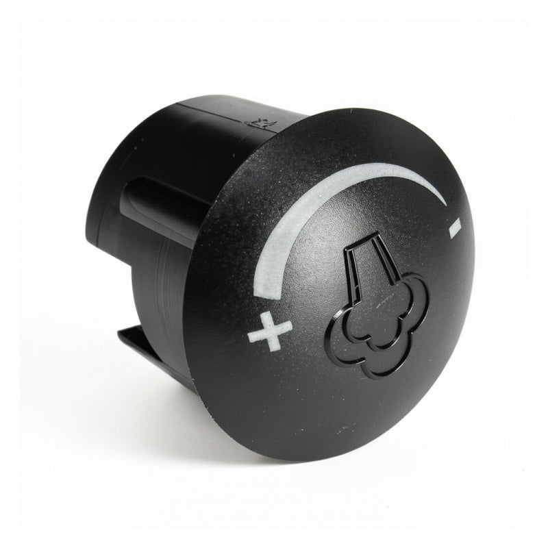BLACK STEAM KNOB LID