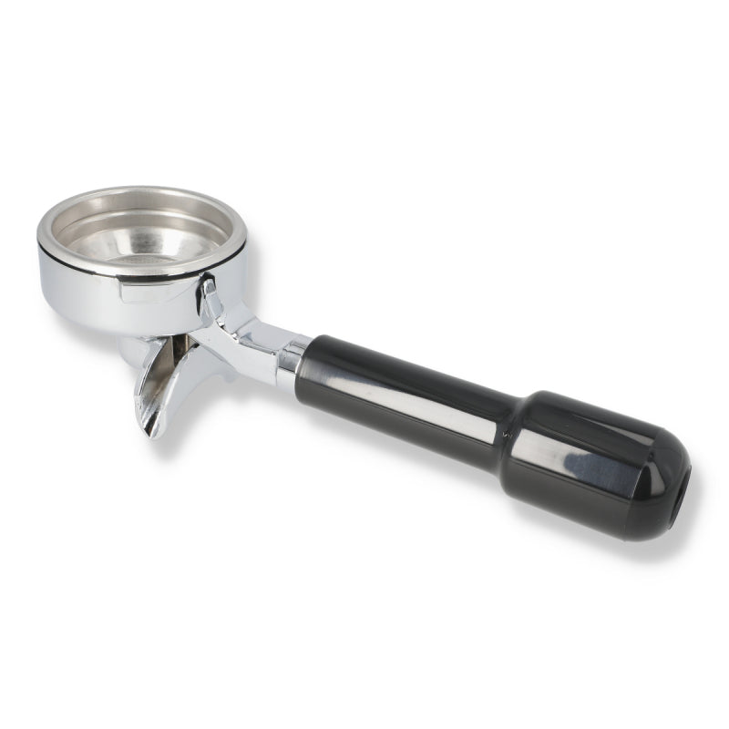 GAGGIA FILTERHOLDER WITH BLACK HANDLE, SHORT SPOUT 2CUPS OPEN