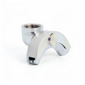 CLOSED DOUBLE SPOUT 3/8 CHROME - NANOTECH COATING