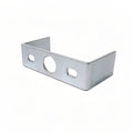 CHROMED PRESSURE GAUGE FIXING BRACKET D.66
