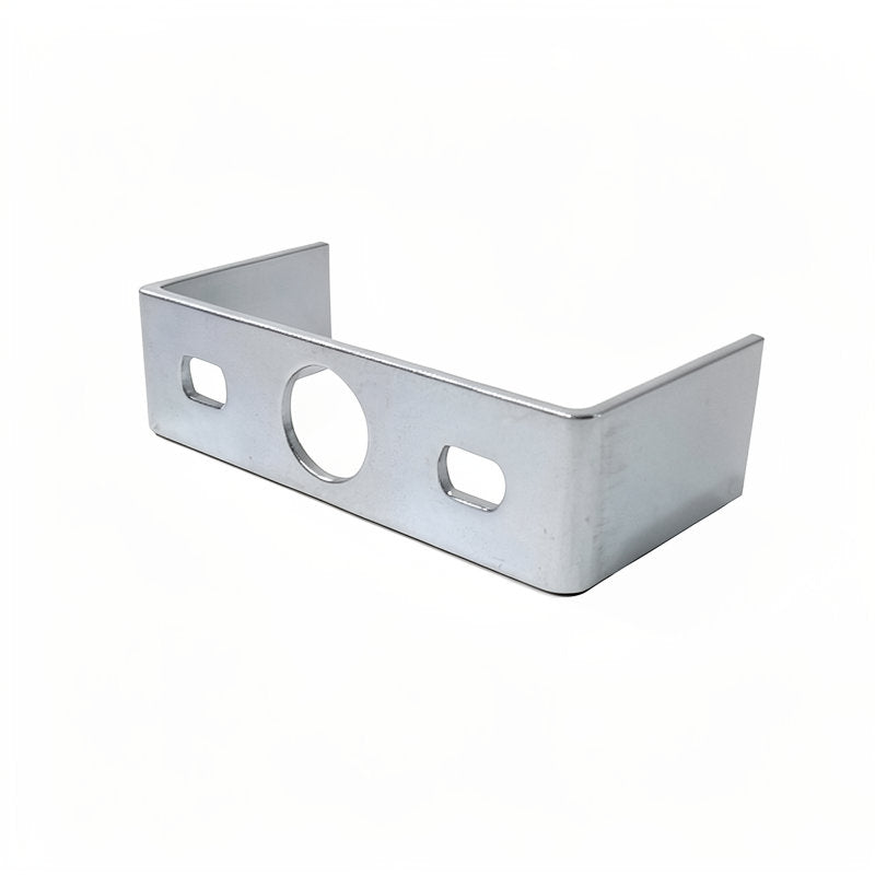 CHROMED PRESSURE GAUGE FIXING BRACKET D.66
