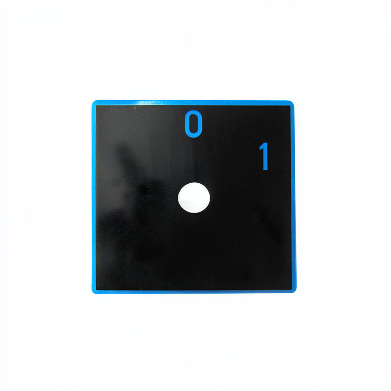 LA SPAZIALE 0-1 SWITCH ADHESIVE LABEL