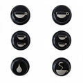 SANREMO MILANO BLUE PUSH BUTTONS SET