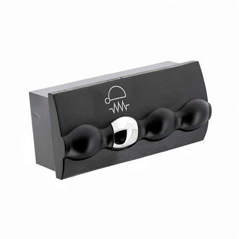 WEGA SPHERA 1T SCTE BLACK/CHROMED PUSH BUTTON