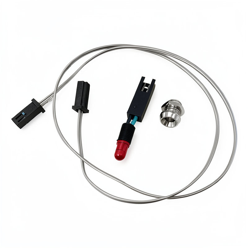 CABLE WITH RED LED LAMP L.500MM